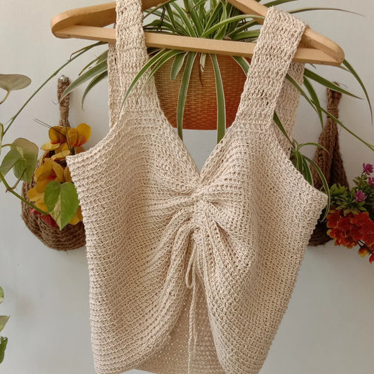 3-in-1 Designer Crochet Crop Top Image-1
