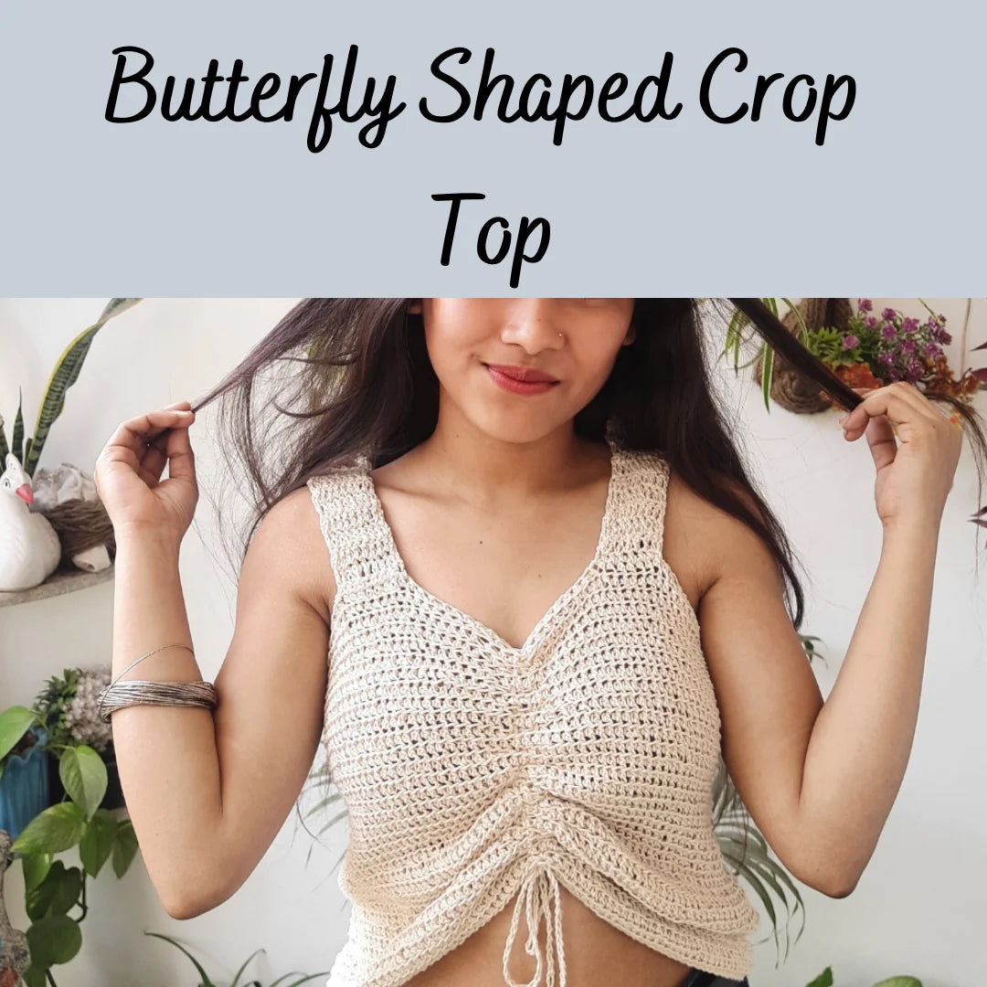 3-in-1 Designer Crochet Crop Top Image-8