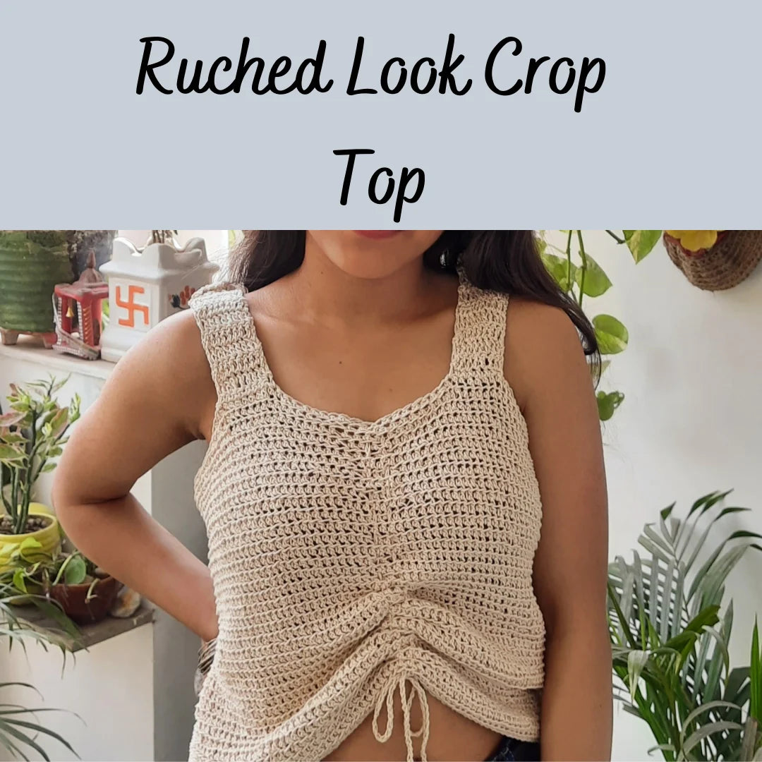3-in-1 Designer Crochet Crop Top Image-9